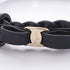 Bracelet Leather Black And Gold