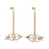 CC Logo Earrings Metal
