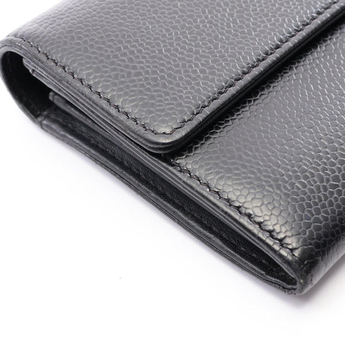 Timeless CC Flap Wallet Caviar Long