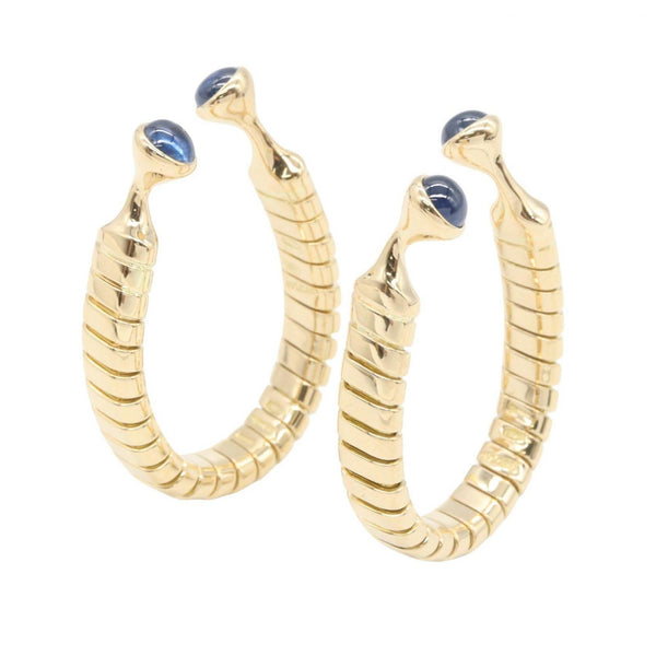 Cufflinks 18K Yellow Gold with Sapphire Bracelet
