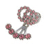 Single Earring 18K White Gold
