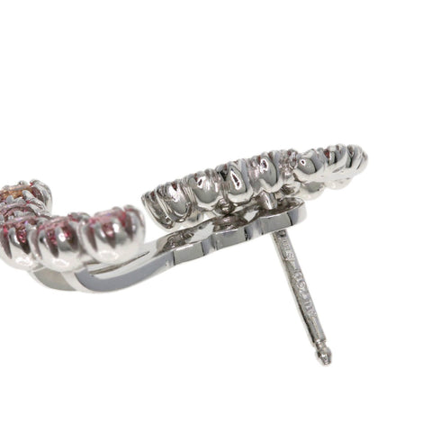 Single Earring 18K White Gold