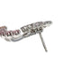 Single Earring 18K White Gold
