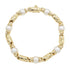 Passodoppio 7P Bracelet 18K Yellow Gold with Pearl