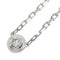 Damour Pendant Necklace 18K White Gold With Diamond Small