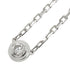Damour Pendant Necklace 18K White Gold With Diamond Small