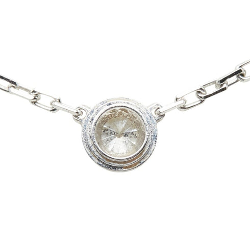 Damour Pendant Necklace 18K White Gold With Diamond Small