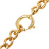 Pendant Necklace Gold and Black Plated
