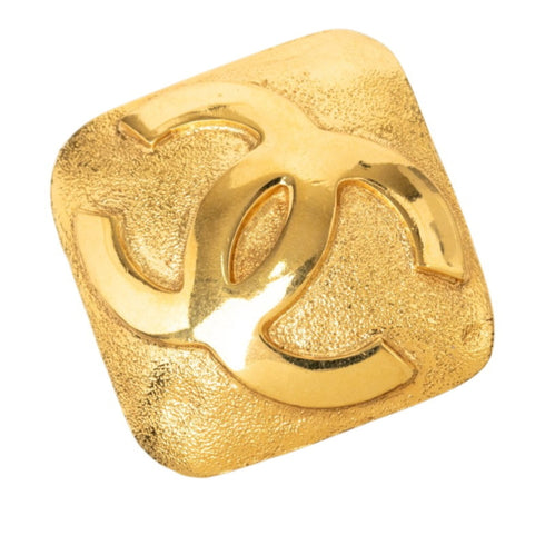CC Logo Brooch Metal