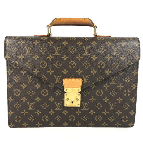 Serviette Conseiller Briefcase Monogram Canvas