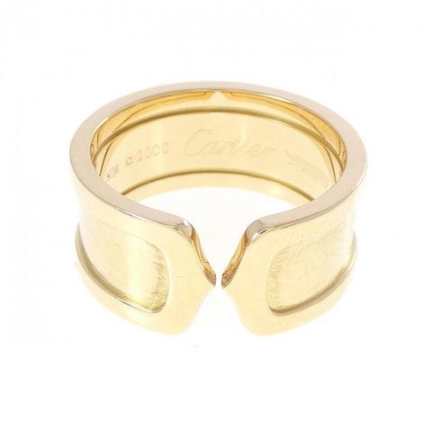 C2 Ring 18K Yellow Gold Large