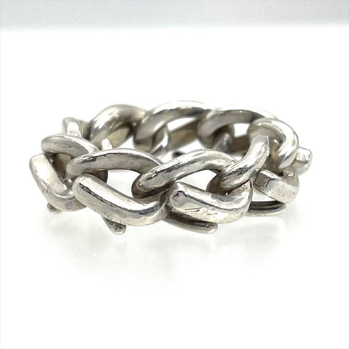 Forgelink Ring Sterling Silver