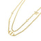 Petite Pendant Necklace Clear