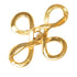 CC Logo Brooch Metal