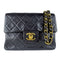 Vintage Square Classic Single Flap Bag Quilted Lambskin Mini