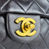 Vintage Square Classic Single Flap Bag Quilted Lambskin Mini