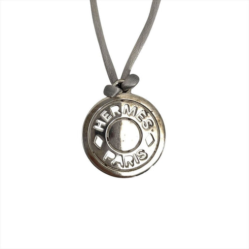 Pendant Necklace Metal Silver