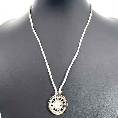 Pendant Necklace Metal Silver