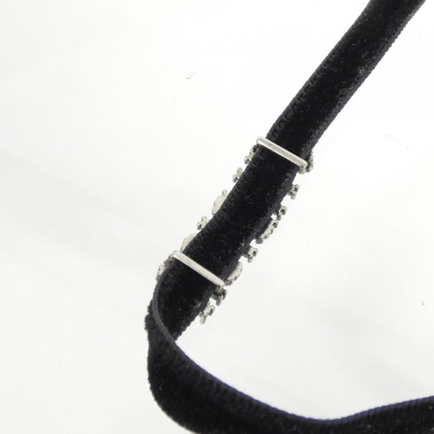 J'Adior Choker Black and Silver