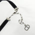 J'Adior Choker Black and Silver