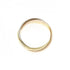 Vendome Louis Cartier Band Ring 18K Tricolor Gold
