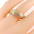 Vendome Louis Cartier Band Ring 18K Tricolor Gold