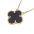Vintage Alhambra Pendant Necklace 18K Yellow Gold