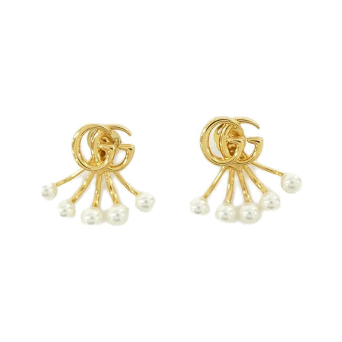 Earrings Gold-Tone Metal