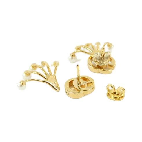 Earrings Gold-Tone Metal
