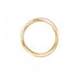 Vendome Louis Cartier Band Ring 18K Tricolor Gold