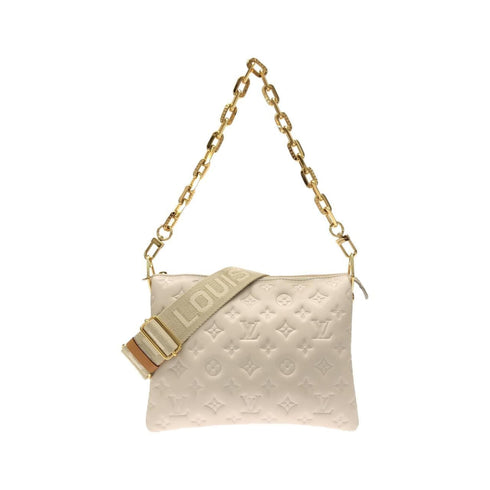Coussin Bag Monogram Embossed Lambskin PM