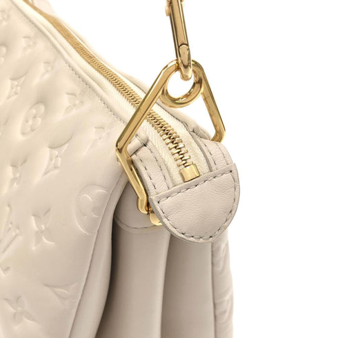Coussin Bag Monogram Embossed Lambskin PM