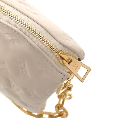 Coussin Bag Monogram Embossed Lambskin PM