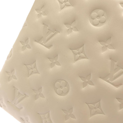 Coussin Bag Monogram Embossed Lambskin PM