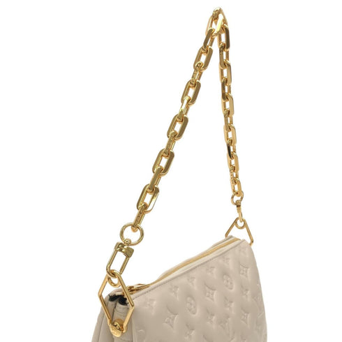 Coussin Bag Monogram Embossed Lambskin PM