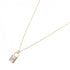 Kelly Pendant Necklace 18K Rose Gold with Sapphire