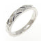 Matelassé Ring Platinum