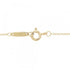 Fleur de Lis Stem Pendant Necklace 18K Yellow Gold