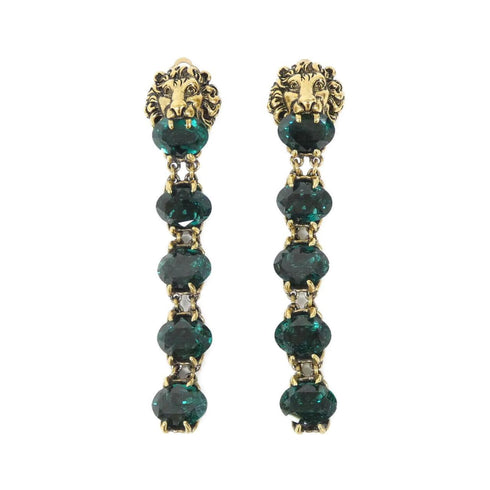 Earrings Gold-Tone Metal