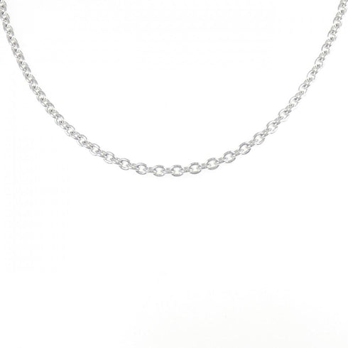 Pendant Necklace 18K White Gold