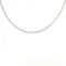 Pendant Necklace 18K White Gold