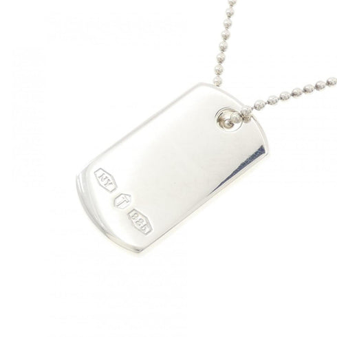 1837 Makers I.D. Tag Pendant Necklace Sterling Silver