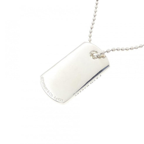 1837 Makers I.D. Tag Pendant Necklace Sterling Silver