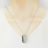 1837 Makers I.D. Tag Pendant Necklace Sterling Silver