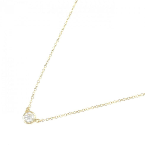 Elsa Peretti Diamonds By The Yard Pendant Necklace 18K Yellow Gold