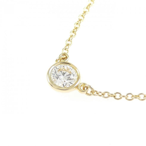 Elsa Peretti Diamonds By The Yard Pendant Necklace 18K Yellow Gold