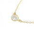 Elsa Peretti Diamonds By The Yard Pendant Necklace 18K Yellow Gold