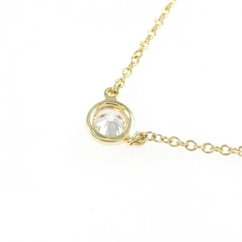 Elsa Peretti Diamonds By The Yard Pendant Necklace 18K Yellow Gold