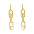 Earrings Gold-Tone Metal