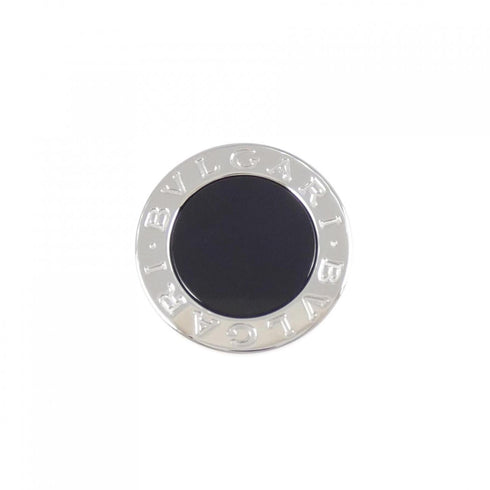 Band Ring 18K White Gold with Onyx